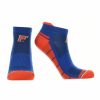 Ncaa Socks * | Coupon Tck Florida Gators Low Cut Ankle Socks With Tab Blue/Orange/White