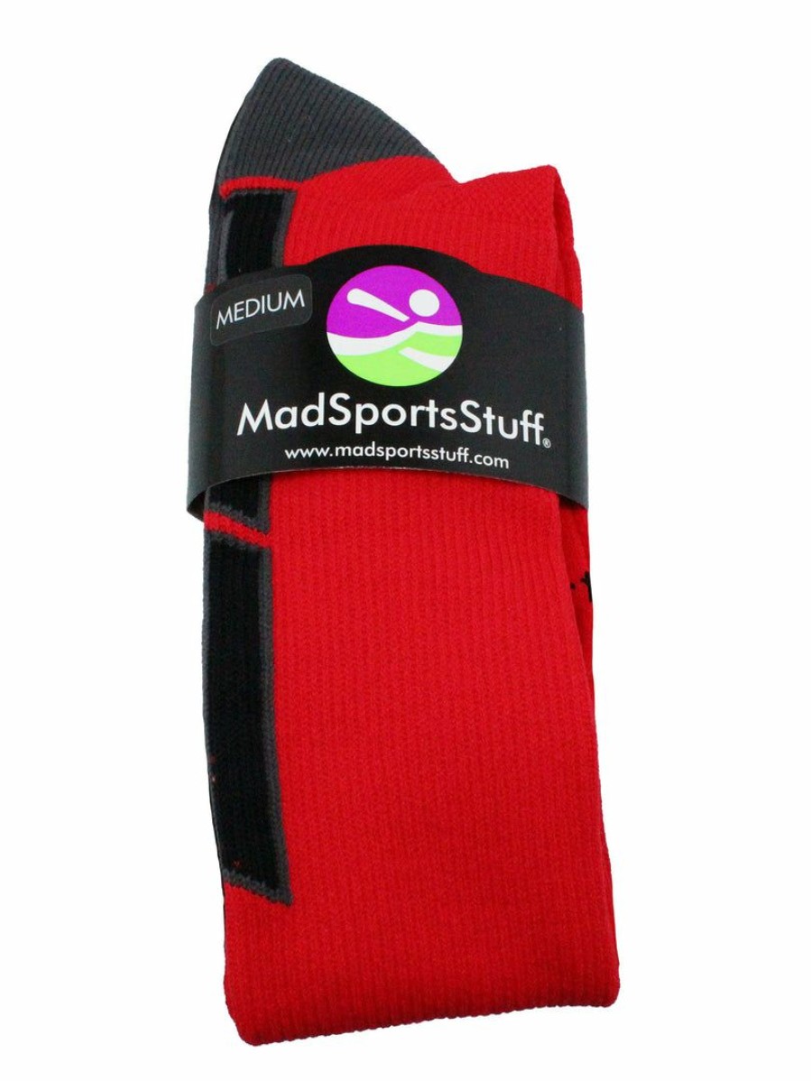 Ncaa Socks * | Wholesale Madsportsstuff Baseball Socks Hurricanes Logo Over The Calf Socks (Multiple Colors)