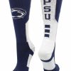 Ncaa Socks * | Buy Tck All Schools Penn State Nittany Lions Socks Perimeter Crew Grey/Blue/White