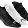 Ncaa Socks * | Top 10 Tck Low Cut Ankle Socks With Tab For Men And Women 3-Pack Athletic Socks For Running, Walking- Made From Recycled Materials Black/White/Graphite-3 Pair