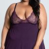 Lingerie * | Escante Plus Size Promise To Be True Babydoll Set