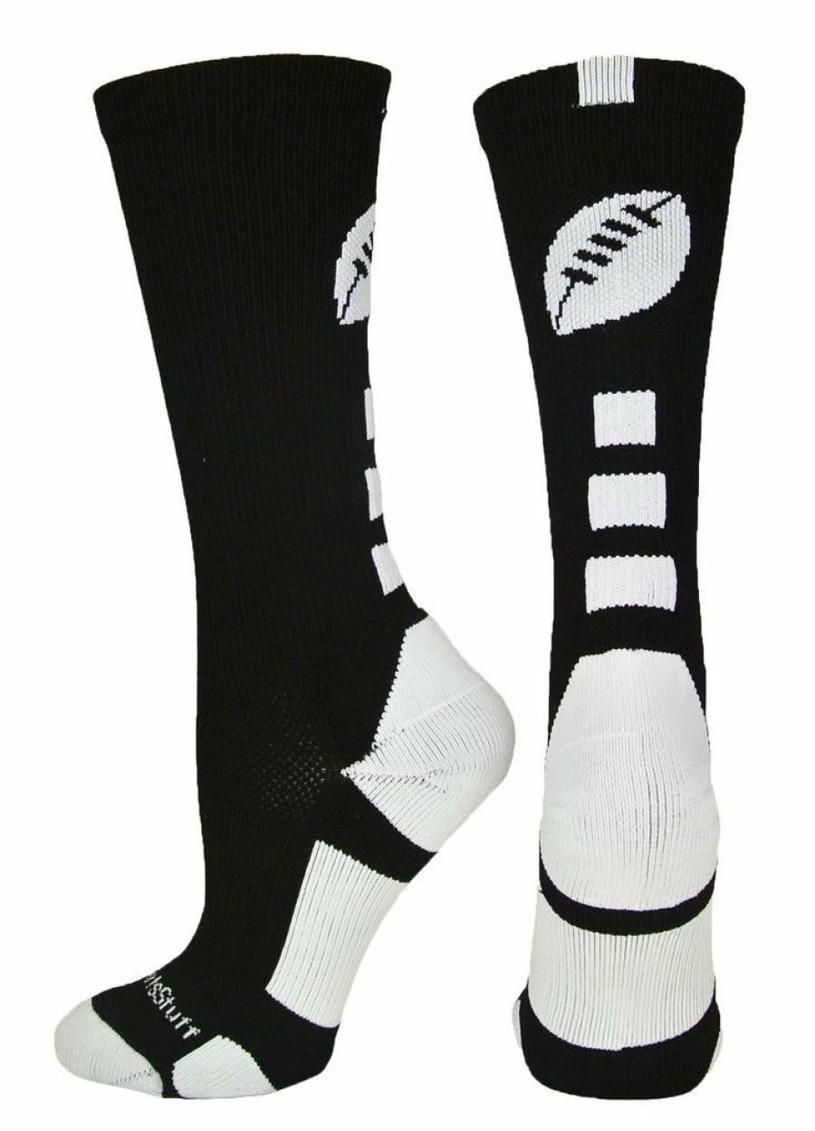 Ncaa Socks * | New Madsportsstuff Football Socks Crew Length For Boys Or Men, Football Gift