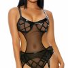 Lingerie * | Forplay Lattice Know Teddy