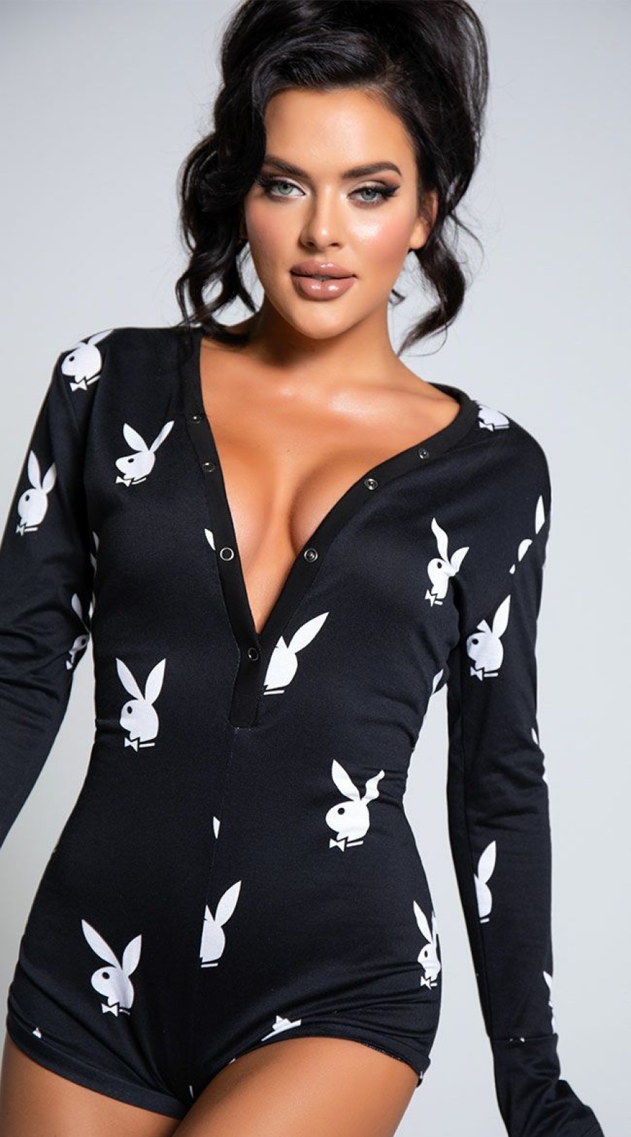 Lingerie * | Playboy Lounge Club Romper