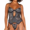 Lingerie * | Roma Sweet Taboo Bustier Set