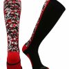 Ncaa Socks * | Best Pirce Tck Digital Camo Socks Over The Calf Baseball Baseball Socks