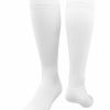 Ncaa Socks * | Best Deal Madsportsstuff Pro Line Under Stirrup Sanitary Liner Baseball Socks White