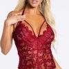 Lingerie * | Yandy Eyes On The Prize Crotchless Teddy