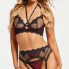 Lingerie * | Seven 'Til Midnight Divine Courtesan Bra And Garter Set