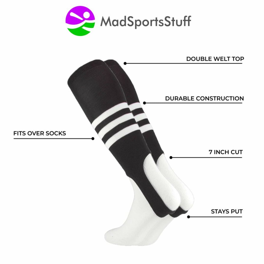 Ncaa Socks * | Wholesale Madsportsstuff Baseball Stirrups By Tck Pattern B 3 Stripe