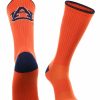 Ncaa Socks * | Best Sale Tck Auburn Tigers Socks Campus Legend Crew Length All Schools Orange/Blue/White