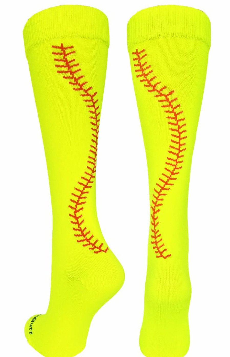 Ncaa Socks * | Buy Madsportsstuff Softball Socks With Stitches For Girls Or Women Knee High Length