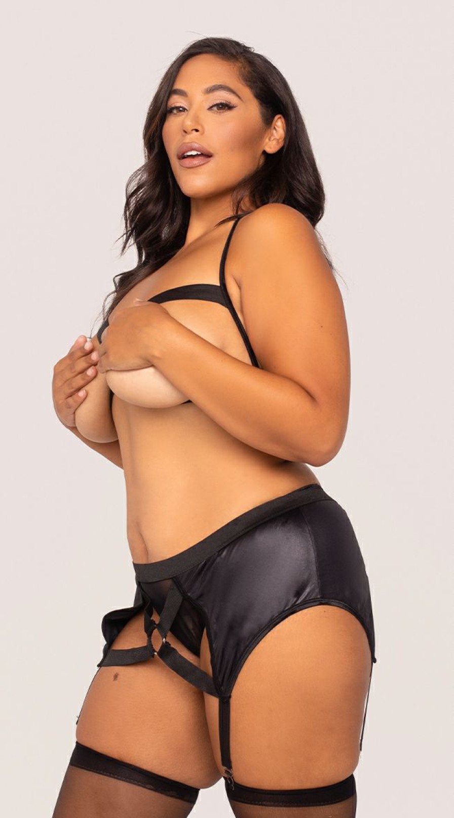 Lingerie * | Dreamgirl Plus Size Why Hold Back Bralette Set