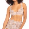 Lingerie * | Oh La La Cheri Can'T Look Away Skirted Bra Set