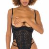 Lingerie * | Oh La La Cheri Open To More Teddy