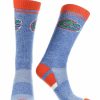 Ncaa Socks * | Cheap Tck Florida Gators Socks Victory Parade Crew Length All Schools Orange/Blue/Grey