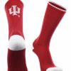 Ncaa Socks * | Best Sale Tck Indiana Hoosiers Socks Campus Legend Crew Length All Schools Crimson/White