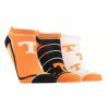 Ncaa Socks * | Discount Tck Tennessee Volunteers No Show Socks Full Field 3 Pack All Schools Orange/Black/White