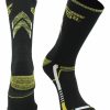 Ncaa Socks * | Brand New Tck All Schools Wichita State Shockers Socks Wichita State University Shockers Champion Crew Socks Black/Yellow