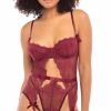 Lingerie * | Oh La La Cheri Split Second Lace Teddy