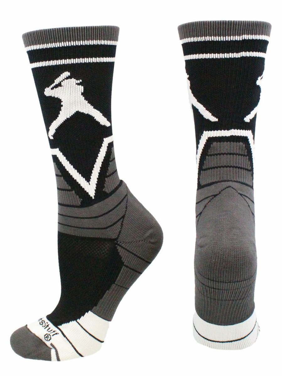 By Sport * | Best Reviews Of Madsportsstuff Victory Baseball Socks With Player In Crew Length