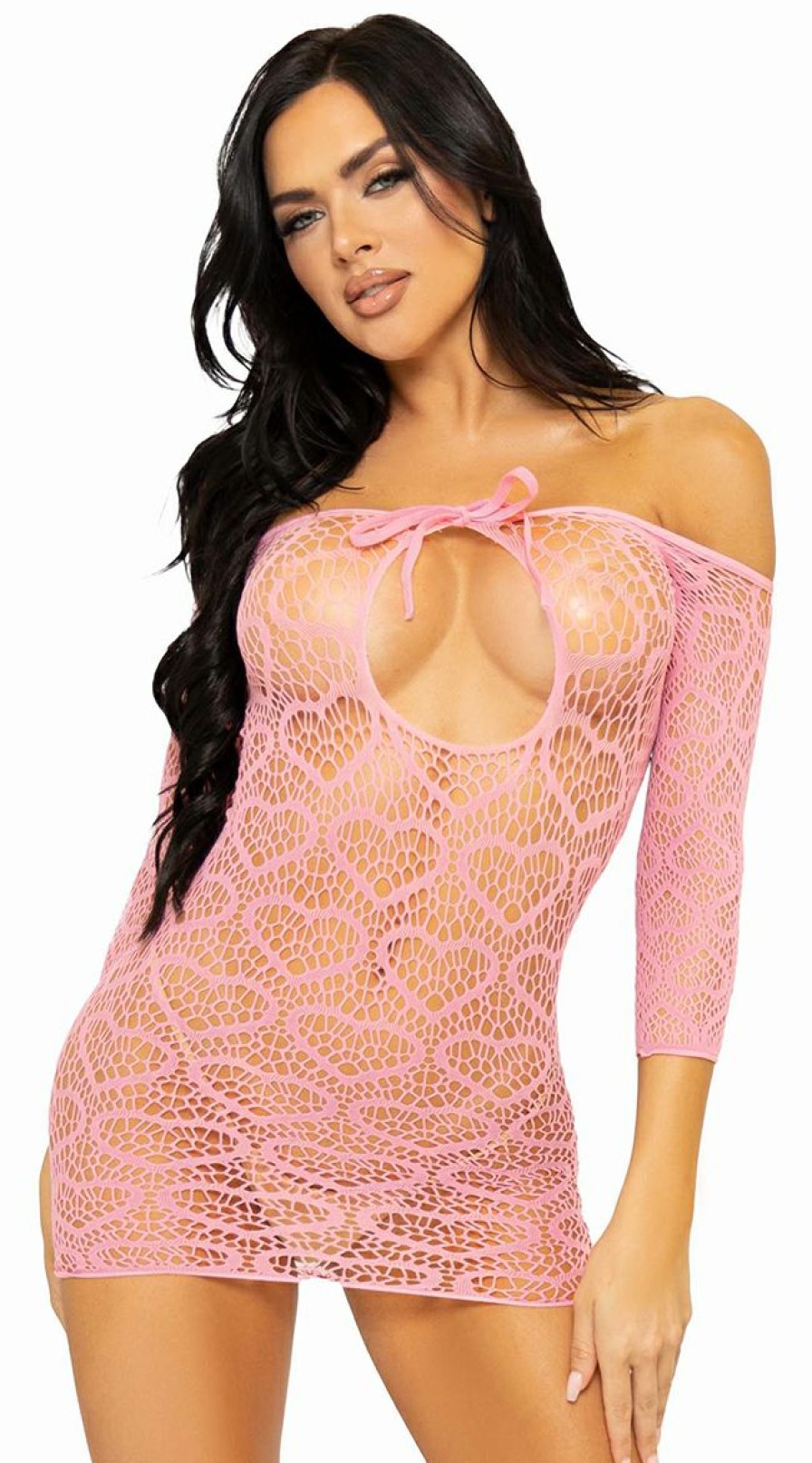 Lingerie * | Leg Avenue Love To Meet You Chemise