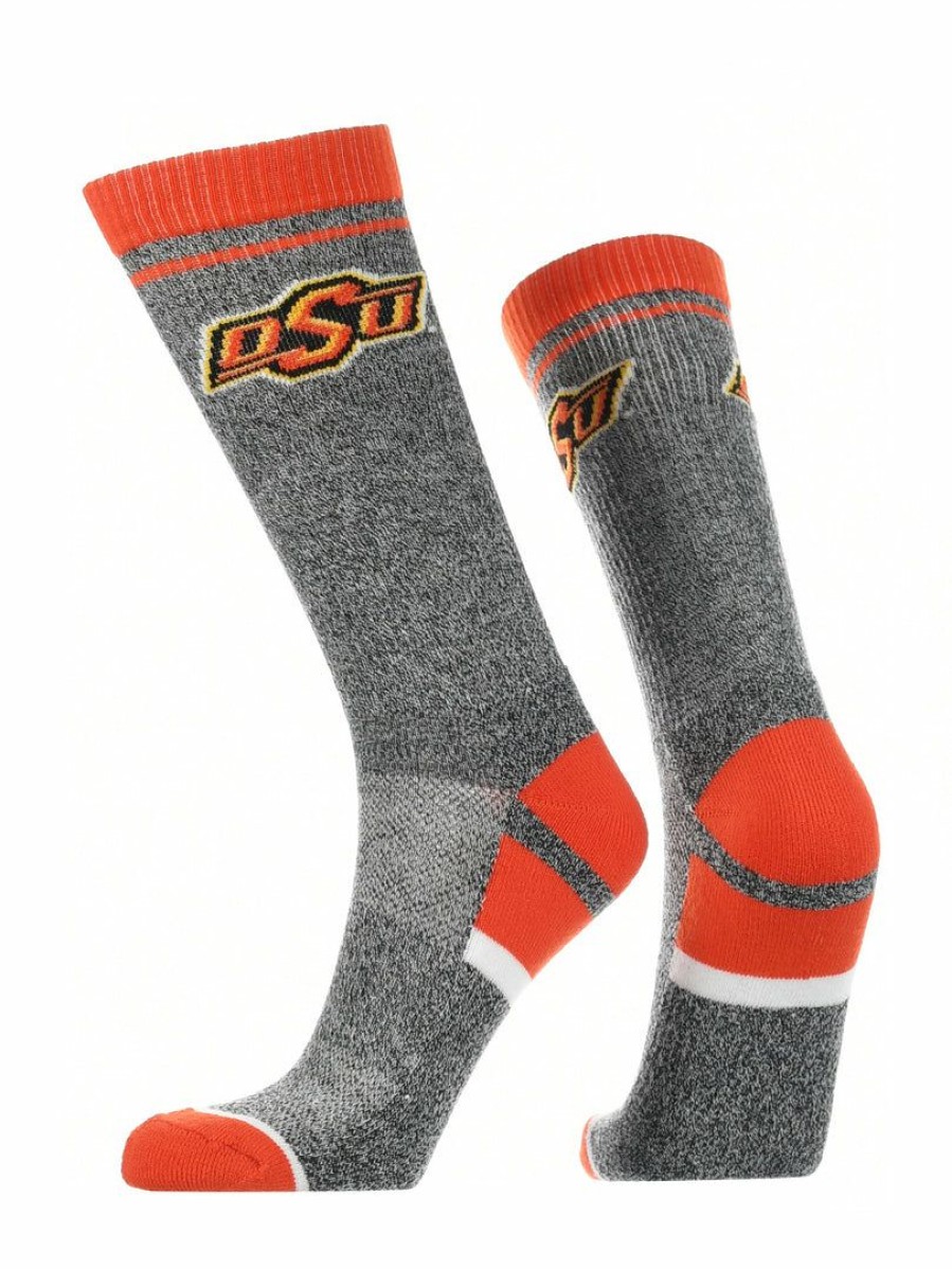 Ncaa Socks * | Cheapest Tck All Schools Oklahoma State Cowboys Socks Victory Parade Crew Length Orange/Black/White