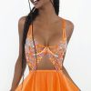 Lingerie * | Escante Spring Sunrise Babydoll Set