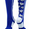 Ncaa Socks * | Best Sale Madsportsstuff Volleyball Socks Crazy Love Volleyball Hearts Crew Socks