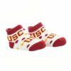 Ncaa Socks * | Buy Tck Usc Trojans Toddler Socks Low Cut Little Fan Red/Gold/White