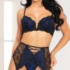 Lingerie * | Seven 'Til Midnight Nora Exquisite Lace Bra Set