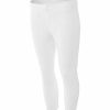 By Sport * | Best Deal Madsportsstuff Girls Softball Pants Capri Length Basic Line