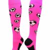 Ncaa Socks * | Brand New Madsportsstuff Soccer Socks Love Soccer Hearts Socks Over The Calf