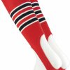 Ncaa Socks * | Flash Sale Tck Striped Baseball Stirrups 7 Inch Pattern D