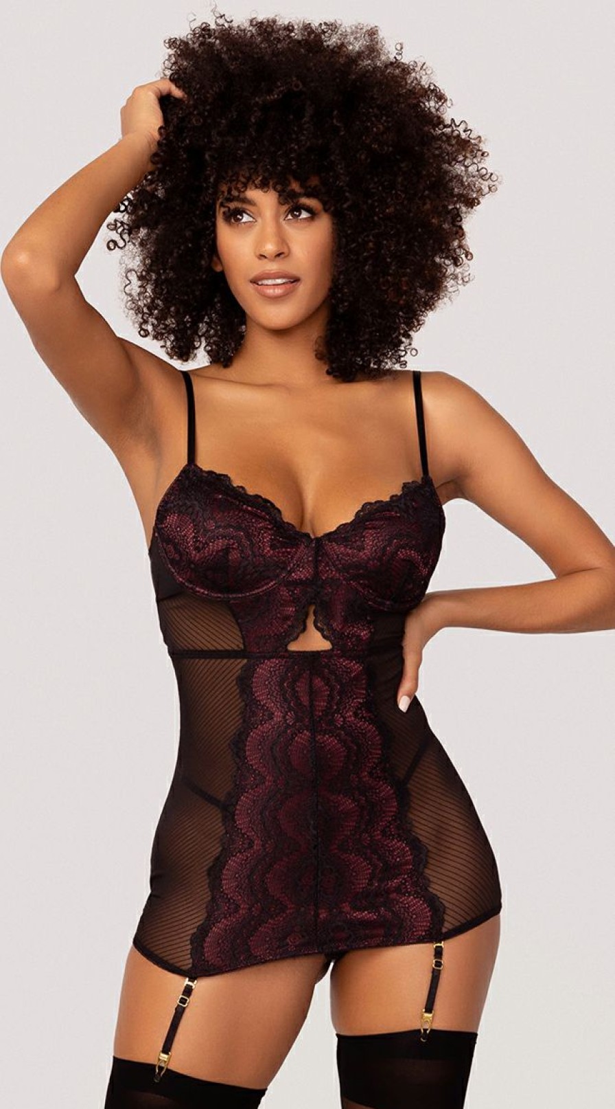 Lingerie * | Yandy Dream Lover Chemise Set