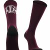 Ncaa Socks * | Cheapest Tck Texas A&M Aggies Socks Campus Legend Crew Length All Schools Maroon/Black