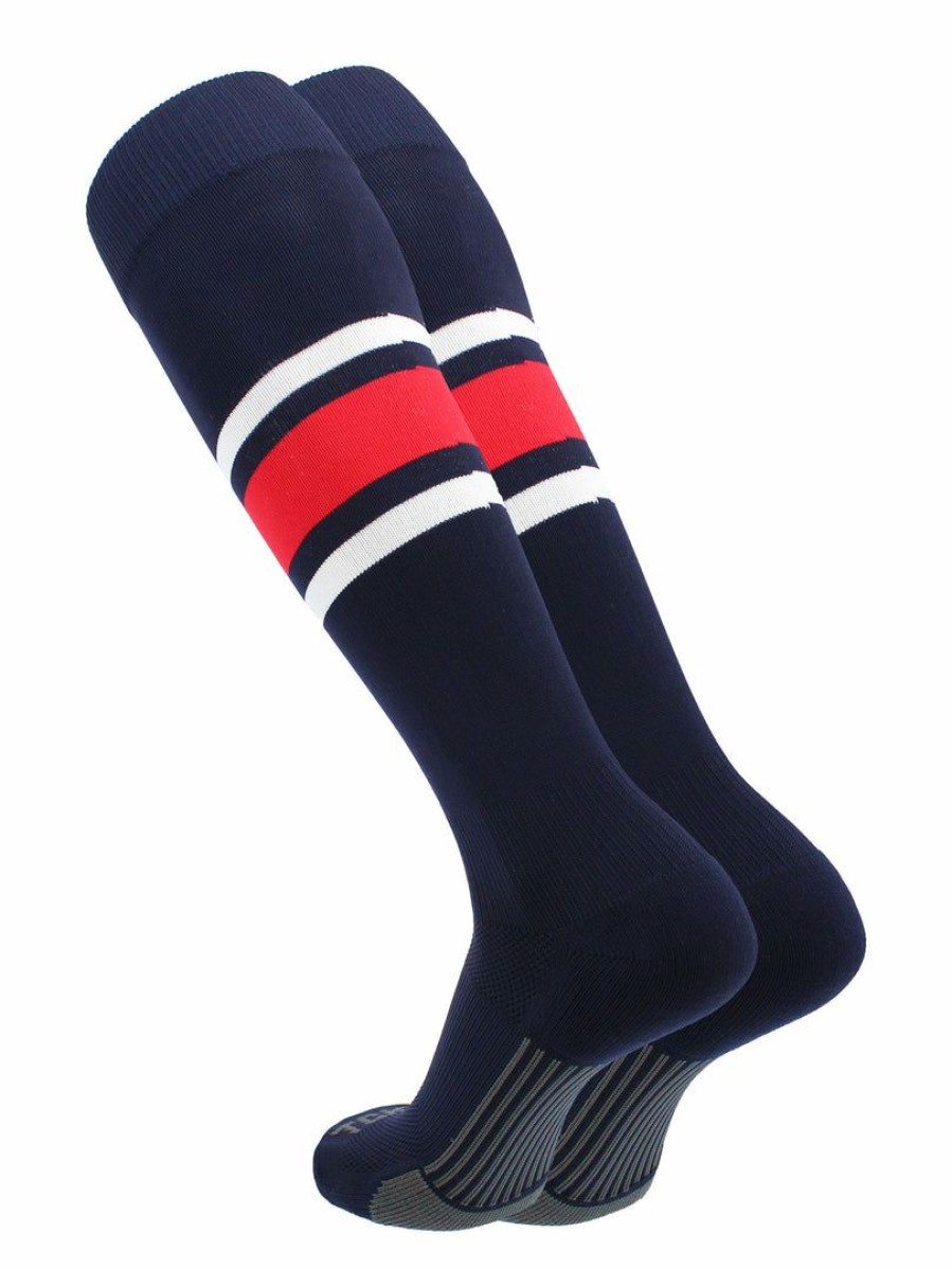 Ncaa Socks * | Hot Sale Tck Elite Performance Baseball Socks Dugout Pattern E Softball Mens Womens