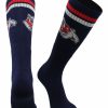 Ncaa Socks * | Top 10 Tck Fresno State Bulldogs Socks Throwback Tube Navy/Scarlet