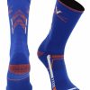 Ncaa Socks * | Deals Tck All Schools Virginia Cavaliers Socks University Of Virginia Cavaliers Champion Crew Socks Blue/Orange