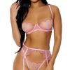 Lingerie * | Forplay Sheer Truth Bra Set