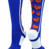 Ncaa Socks * | Best Pirce Madsportsstuff Crazy Love Basketball Hearts Crew Socks Basketball Socks