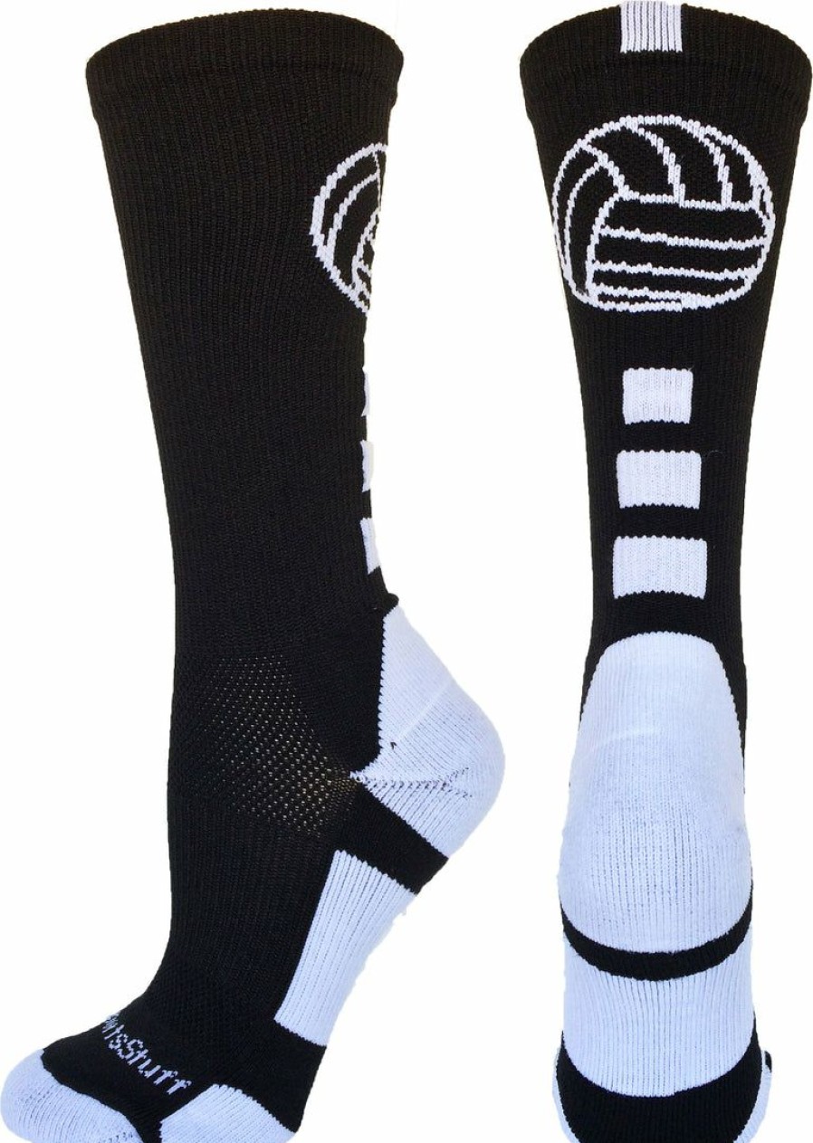 Ncaa Socks * | Coupon Madsportsstuff Volleyball Socks For Girls, Women & Teens In Crew Length