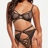 Lingerie * | Seven 'Til Midnight Dynamic Lover Fishnet Bra Set