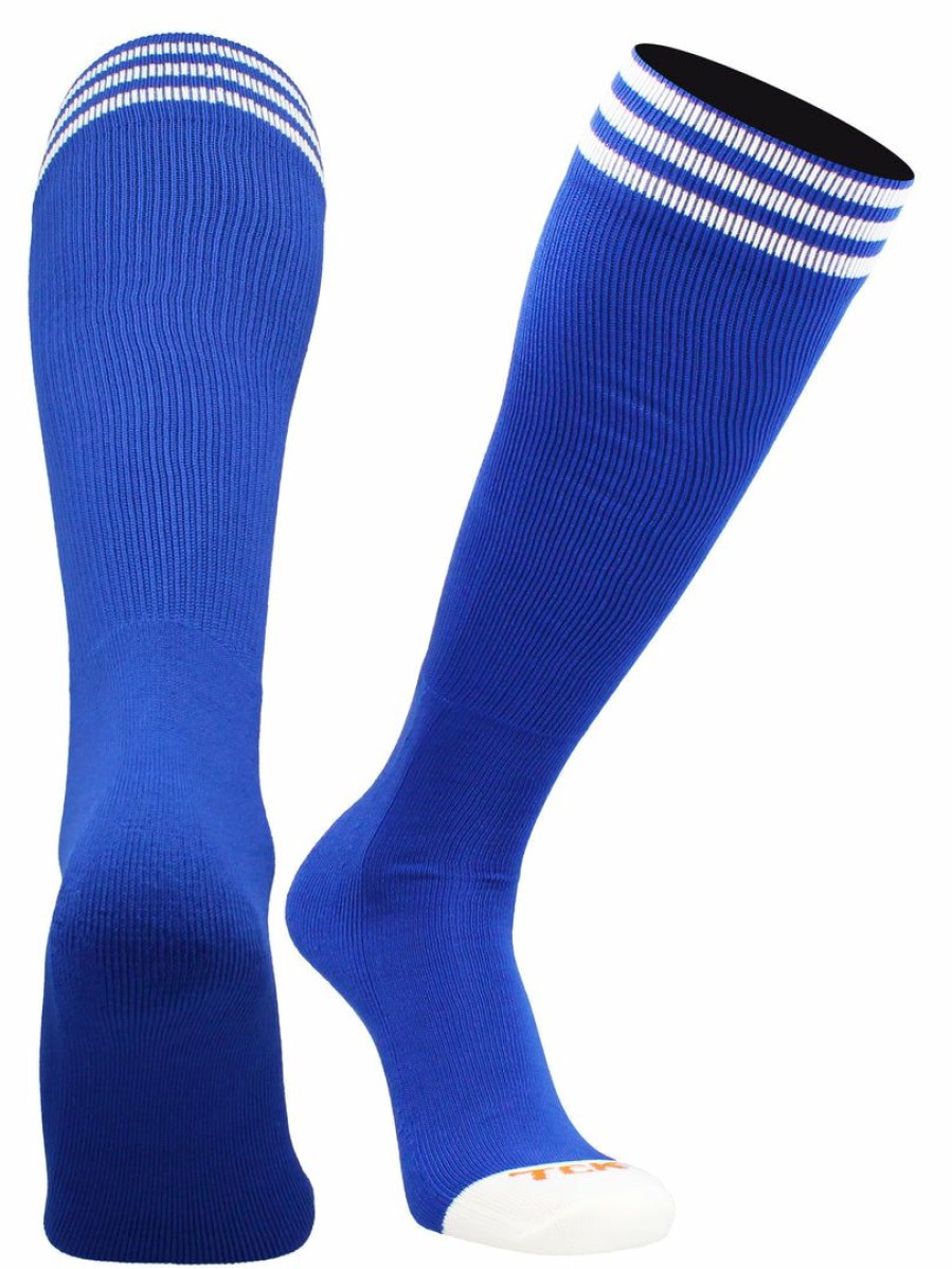 Ncaa Socks * | Outlet Tck Prosport Striped Tube Socks For Soccer Baseball Football