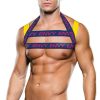 Lingerie * | Baci Men'S Envy Colorful Logo Harness