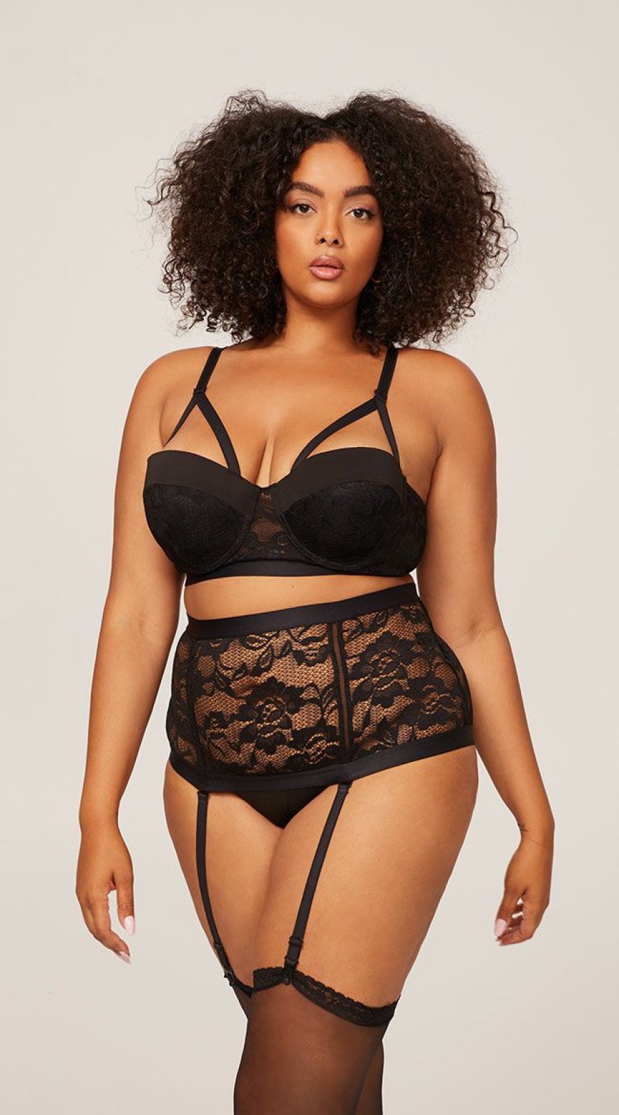 Lingerie * | Fantasy Plus Size Monique Bra Set