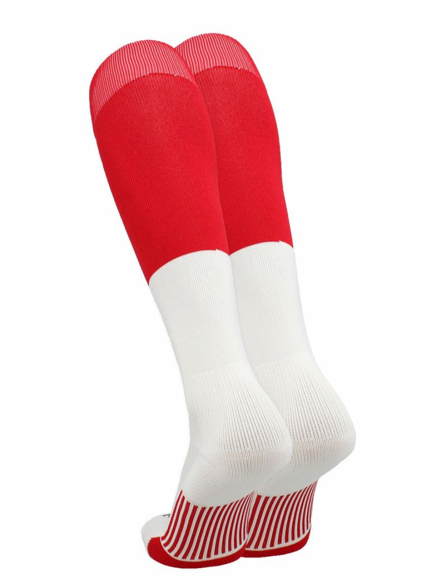 Ncaa Socks * | Promo Tck Baseball Socks Long Football Socks Men Youth Boys Over The Calf End Zone