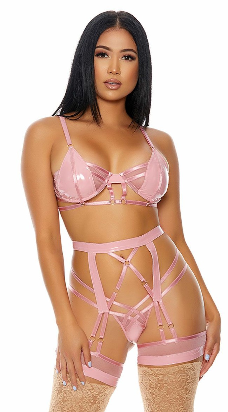 Lingerie * | Forplay Double The Fun Bra Set