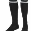 Ncaa Socks * | Top 10 Tck Soccer Socks With Stripes- For Boys Or Girls- Men Or Women Extra Cross-Stretch For Shin Guards