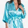 Lingerie * | Baci Me Time Satin Robe